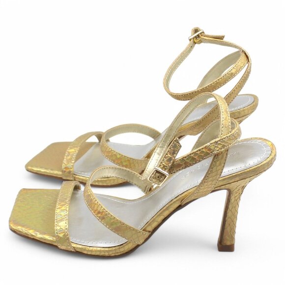 Brand New Marc Fisher Multicolor Strappy Heels - Picture 6 of 8